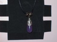 Tear Drop Amthyst necklace 